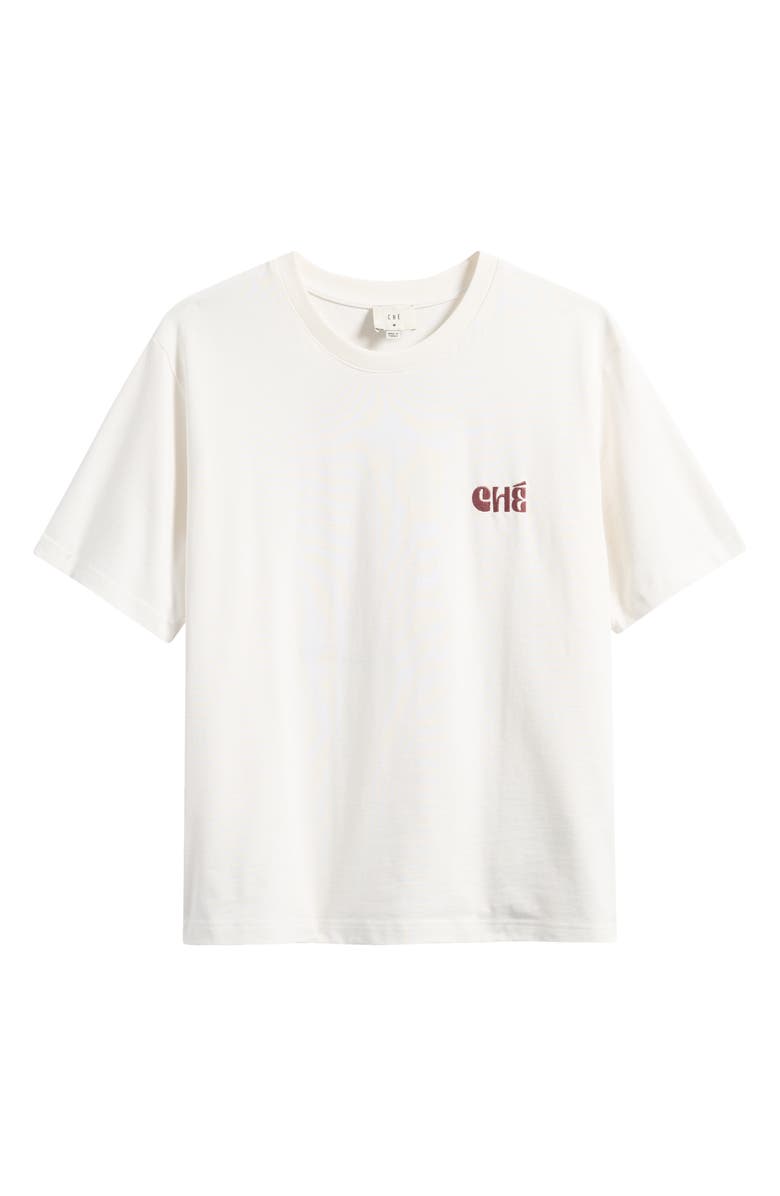 CHÉ Copacabana Resort T-Shirt, Main, color, Ecru - 17