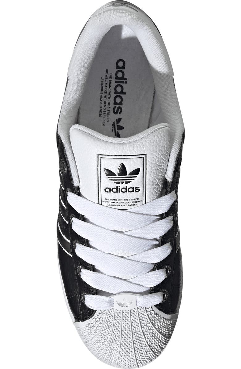 adidas Gender Inclusive Superstar II Sneaker, Alternate, color, Black/ Matte Silver/ White