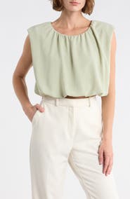 Blu Pepper Bubble Hem Top