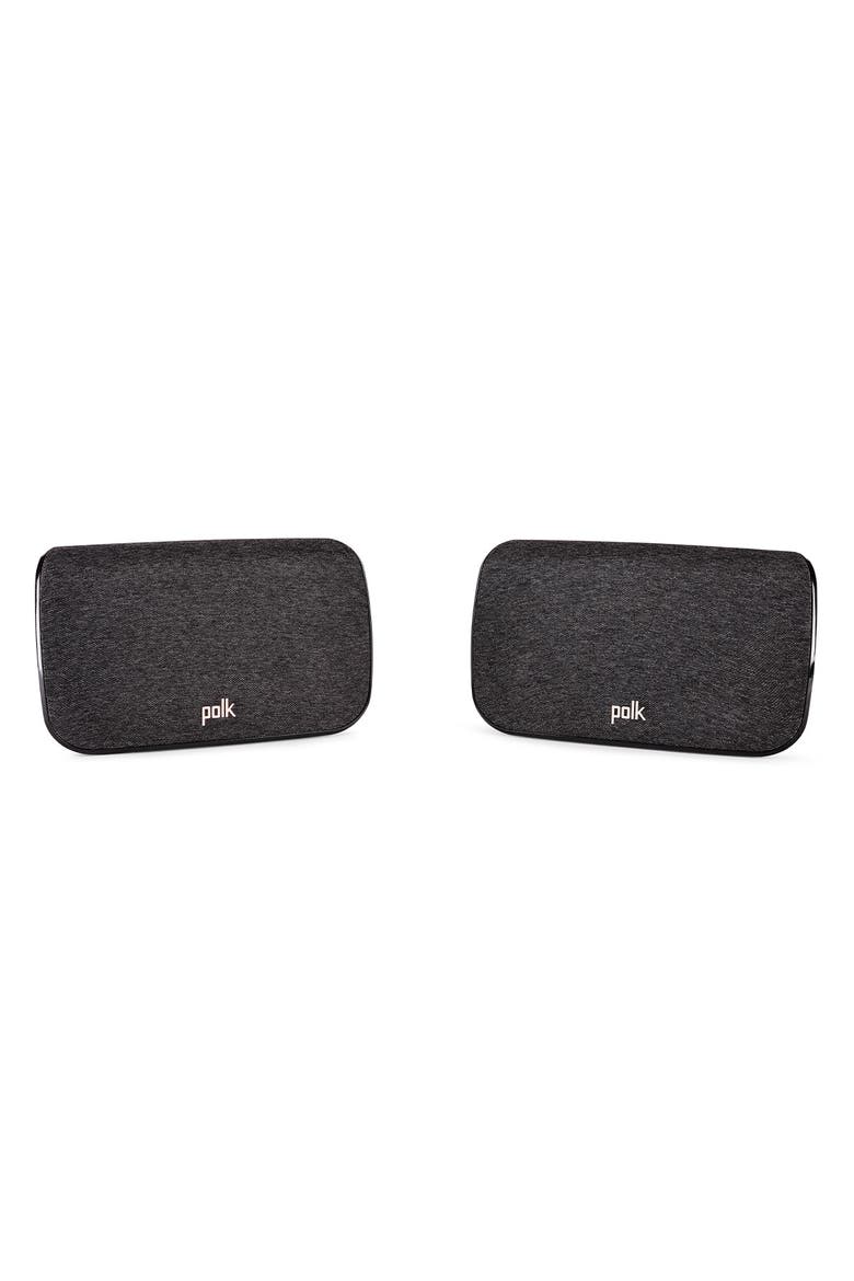 SR2 Wireless Surround Speakers for React Series Sound Bar - Pair, Main, color, Black