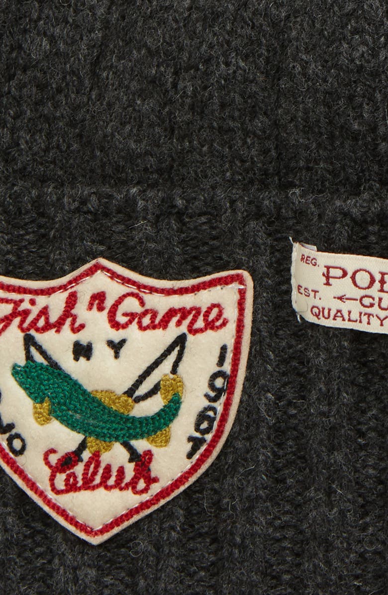 Polo Ralph Lauren Wool Expedition Hat, Alternate, color,