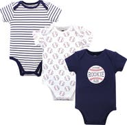 Hudson Baby Cotton Bodysuits 3-Pack