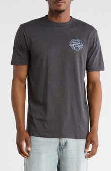 Quiksilver Mirrored Logo Graphic T-Shirt