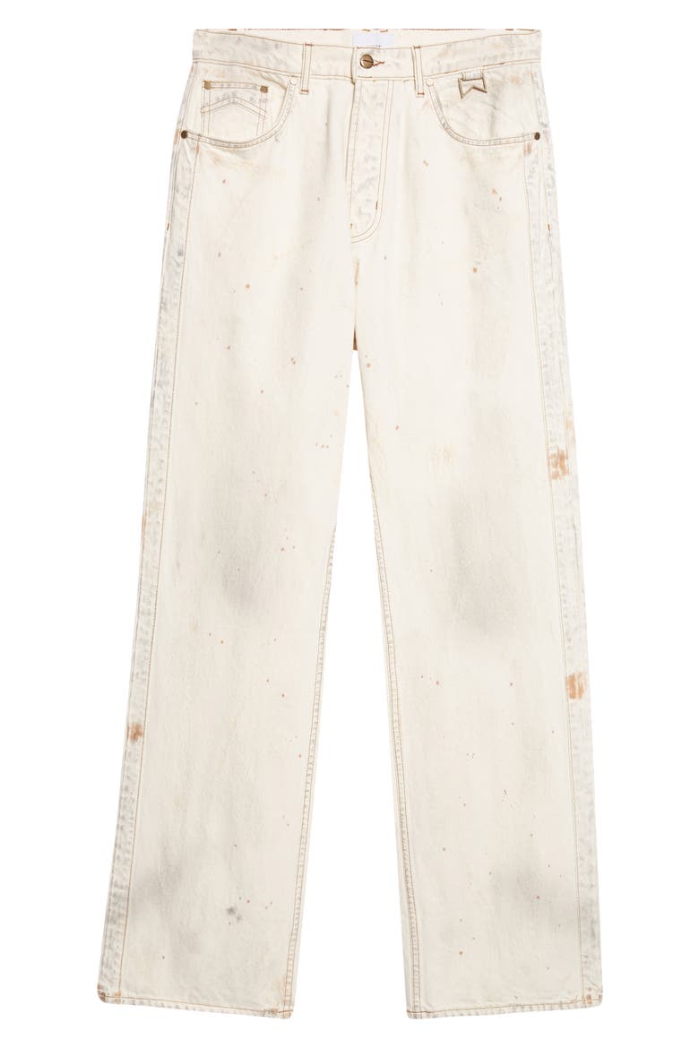 Traxedo Relaxed Fit Jeans, Alternate, color, WOODLAND WHITE