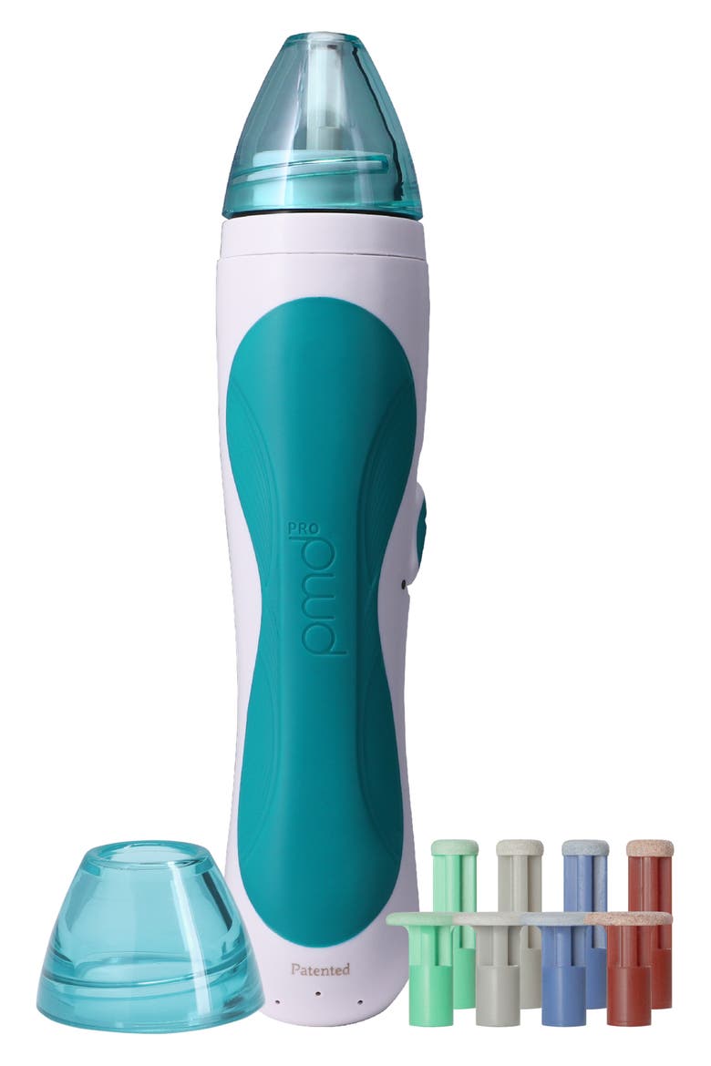 Personal Microderm Pro Exfoliation Device, Main, color, MERMAID BLUE