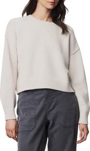 Splendid Delaney Crewneck Cotton Blend Sweater