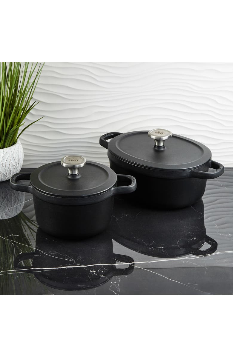 BergHOFF Leo Graphite 4-Piece Cookware Set, Alternate, color, Black