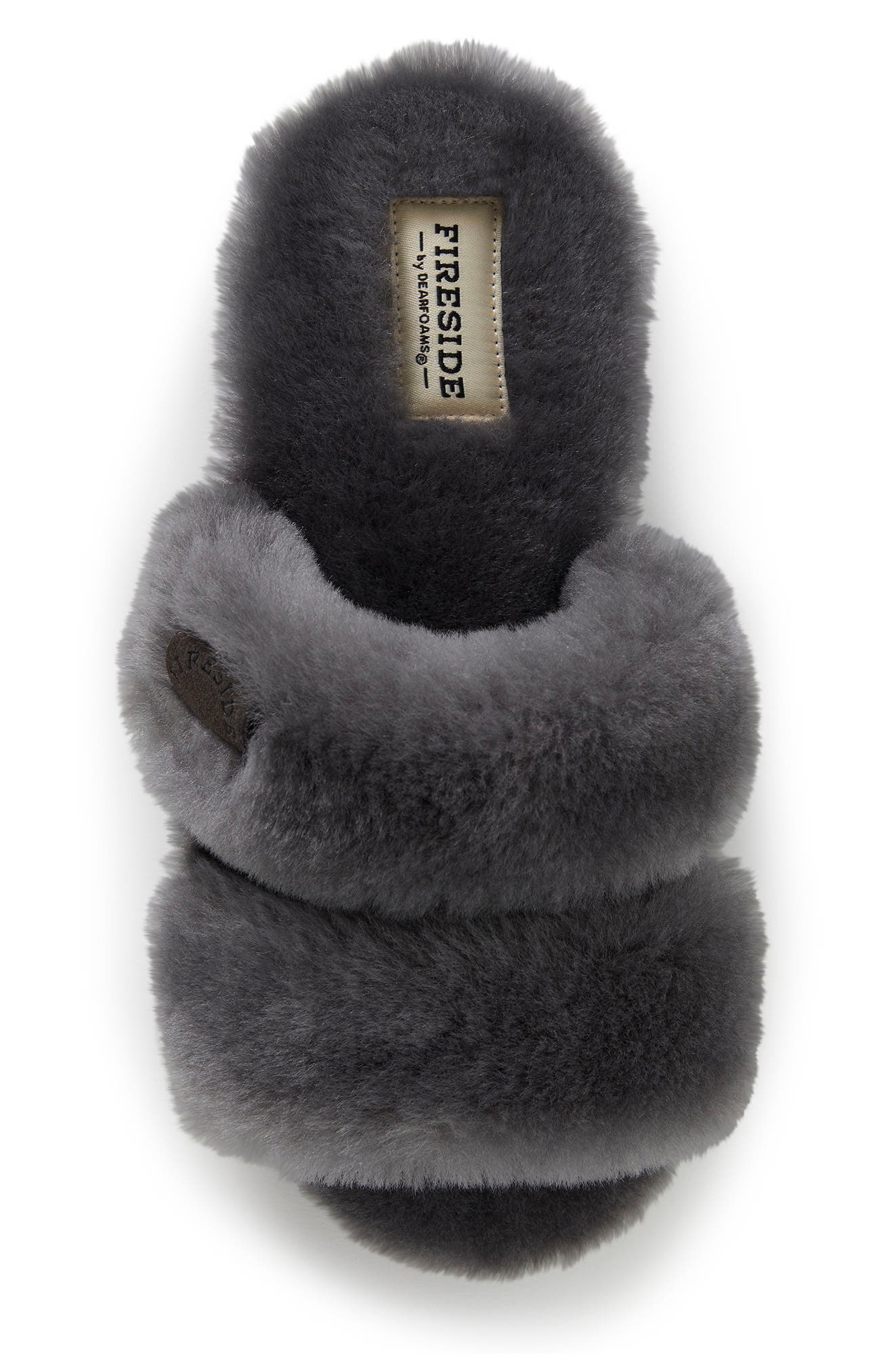 FIRESIDE BY DEARFOAMS Benalla Genuine Shearling Slipper, Alternate, color, 