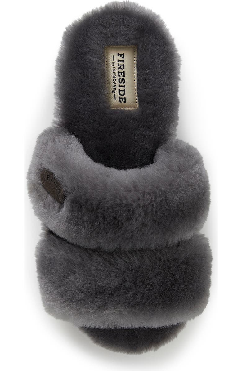 FIRESIDE BY DEARFOAMS Benalla Genuine Shearling Slipper, Alternate, color,