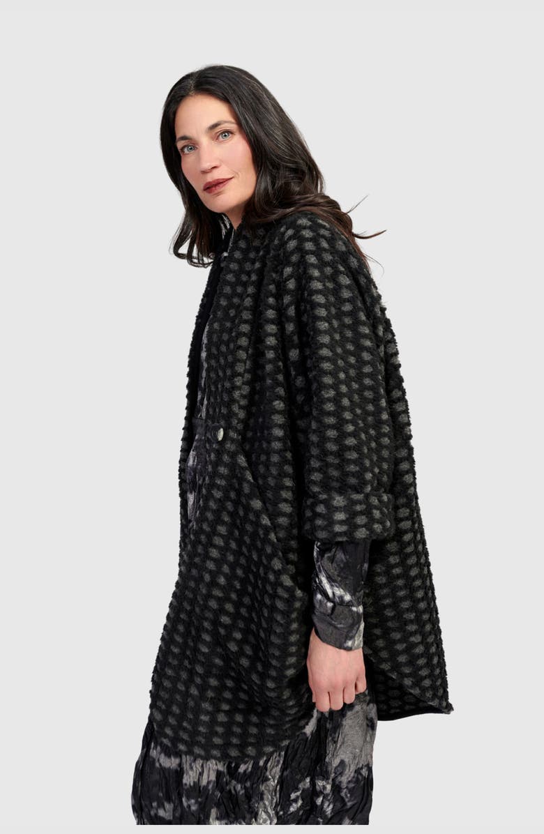 Alembika Thorne Cozy Cowl Jacket, Alternate, color, Net