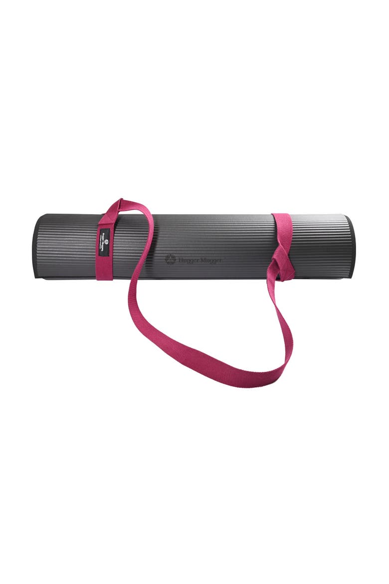 Strap Sling Yoga Mat Carrier, Alternate, color, Raspberry