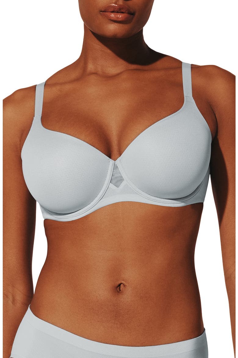 Thermoregulating TempSync™ Underwire T-Shirt Bra, Main, color, AIR