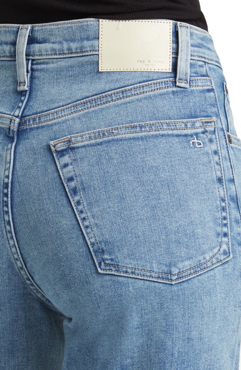 rag & bone Flexi Sofie Full Length High Rise Wide Leg Jeans, Alternate, color, Whitney