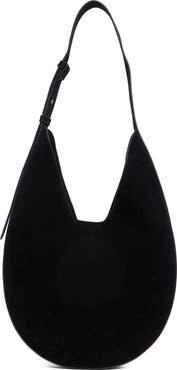BCBG Hobo Faux Suede Shoulder Bag