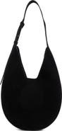 BCBG Hobo Faux Suede Shoulder Bag