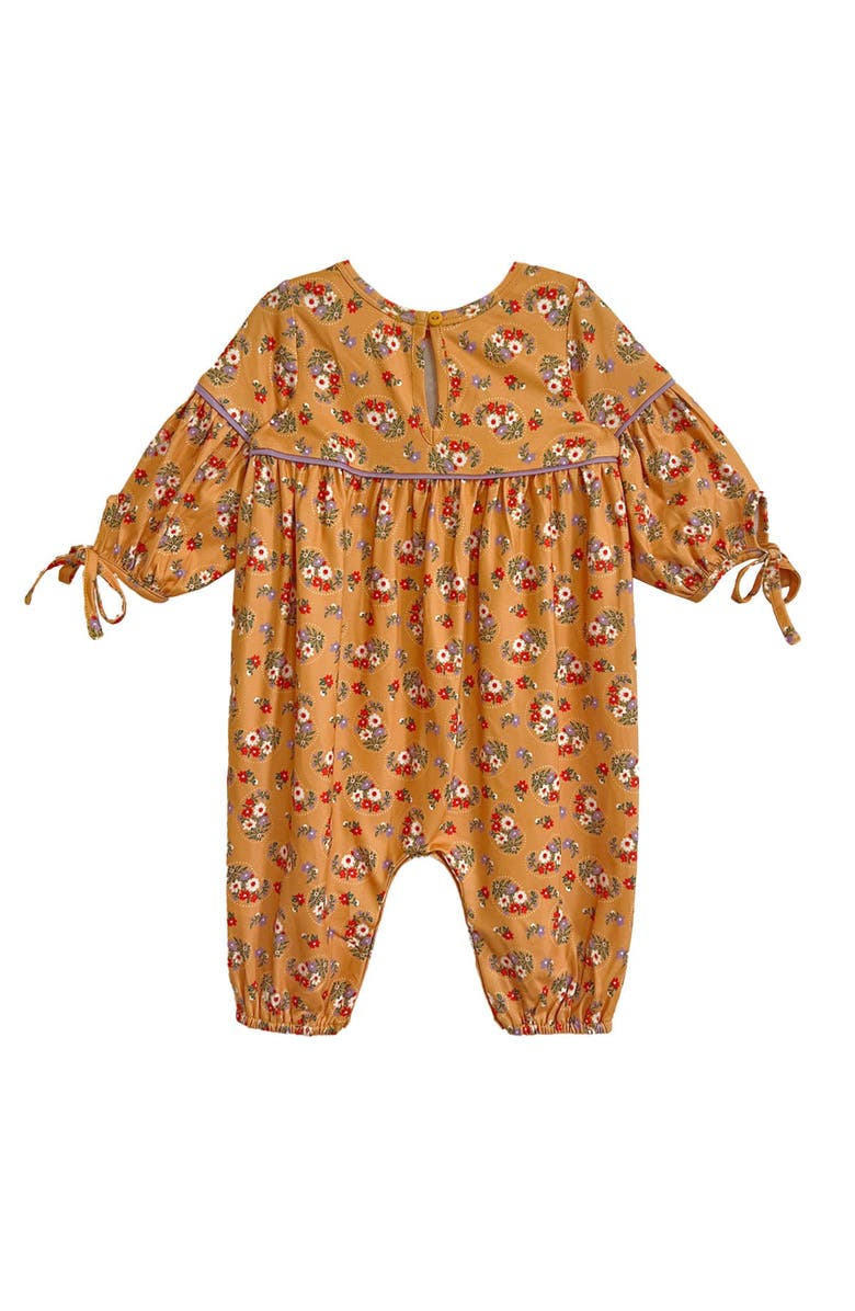 Mabel + Honey Olivia Romper, Alternate, color, Yellow