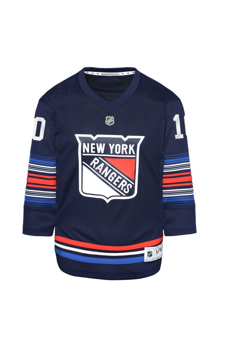 Outerstuff Youth Artemi Panarin Navy New York Rangers Alternate Replica Player Jersey, Alternate, color, Navy