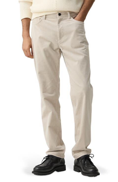 Crosby Corduroy Slim Straight Leg Pants