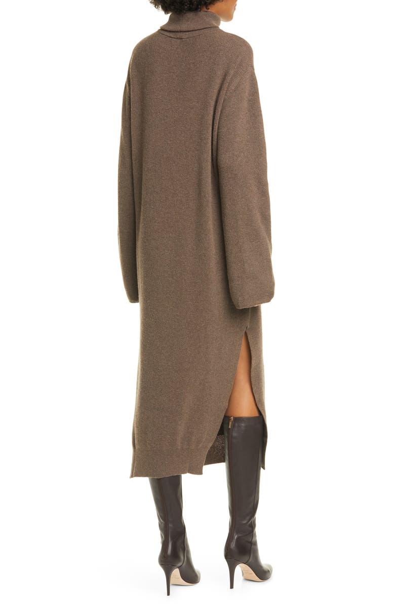 Nanushka Canaan Rib Long Sleeve Sweater Dress, Alternate, color, 