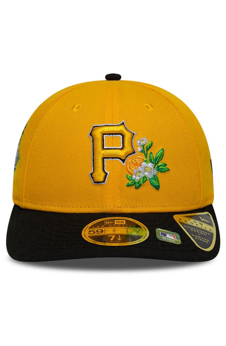 New Era Men's New Era  Gold/Black Pittsburgh Pirates 2026 Spring Training Low Profile 59FIFTY Fitted Hat, Alternate, color, Gold