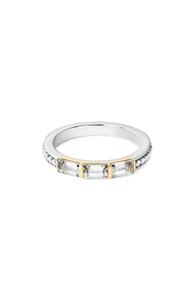 LAGOS Rittenhouse Gemstone Baguette Stackable Ring, Main, color, 