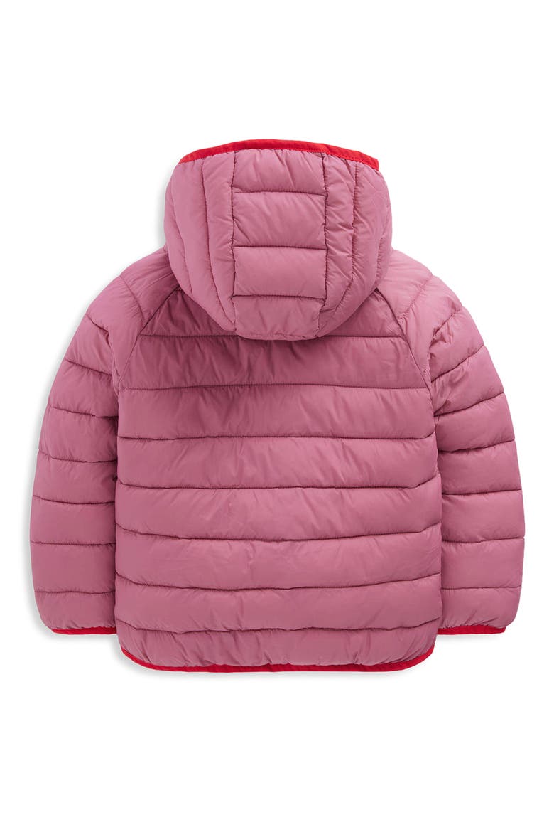 Kids' Packable Padded Jacket, Alternate, color, PINK HEATHER