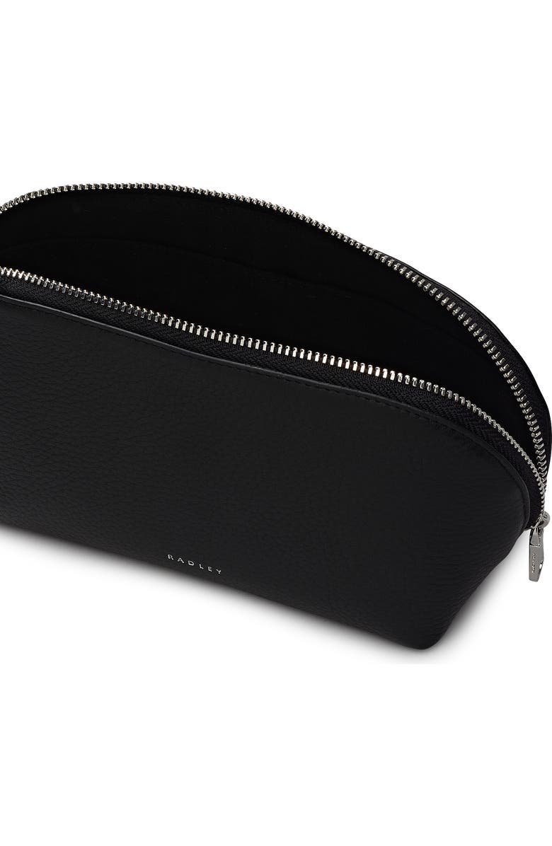 Radley Commute Street Medium Makeup Bag, Alternate, color, Black