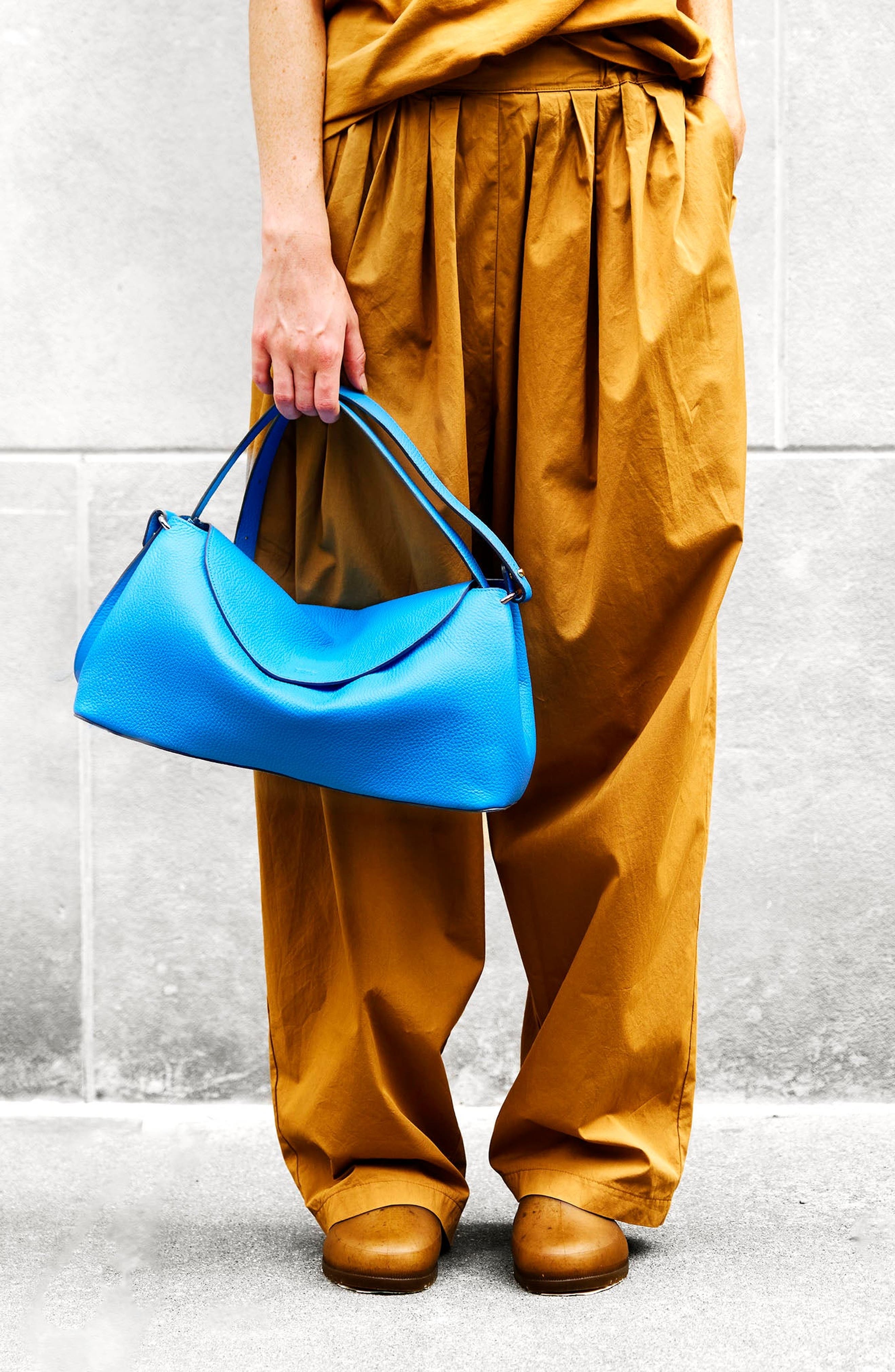 Tusk Ascot Ani Satchel, Alternate, color, Azure