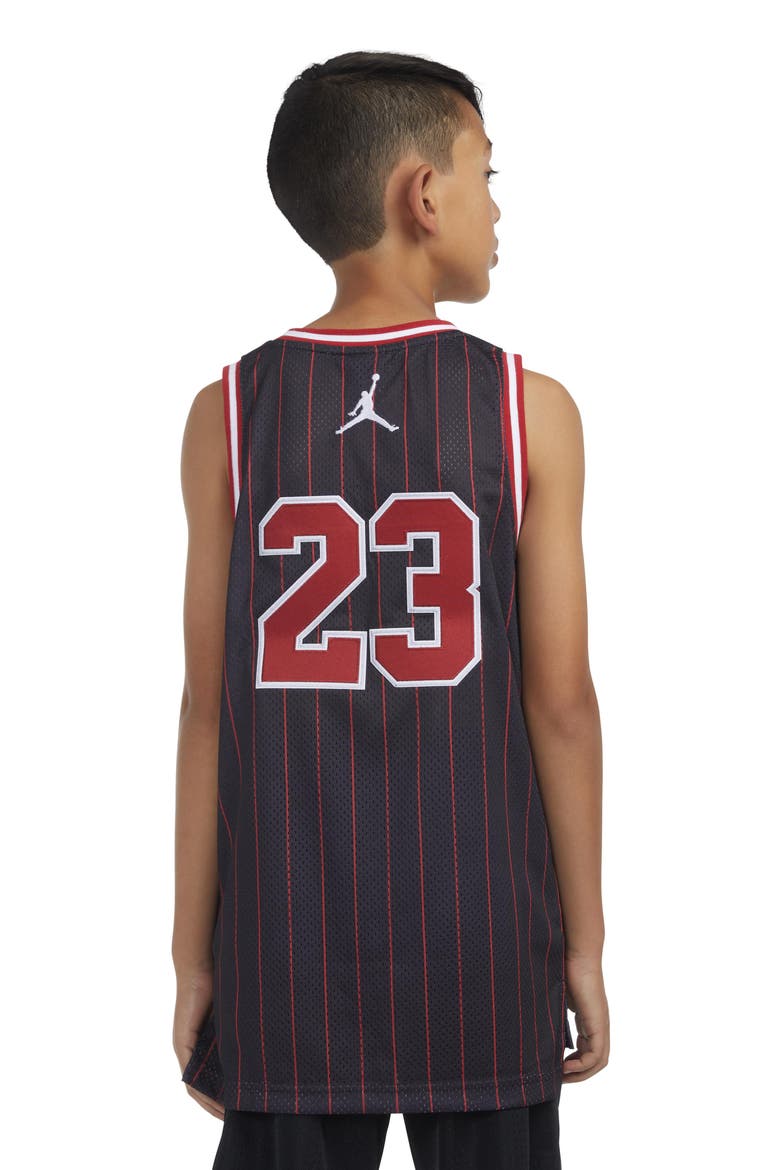 Kids' Jordan 23 Basketball Jersey, Alternate, color, BLACK