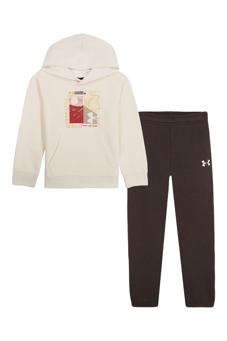 Kids' Tech Peak Fleece Set, Main, color, STONE