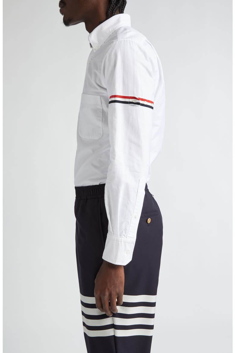 Classic Cotton Poplin Button-Down Shirt, Alternate, color, WHITE