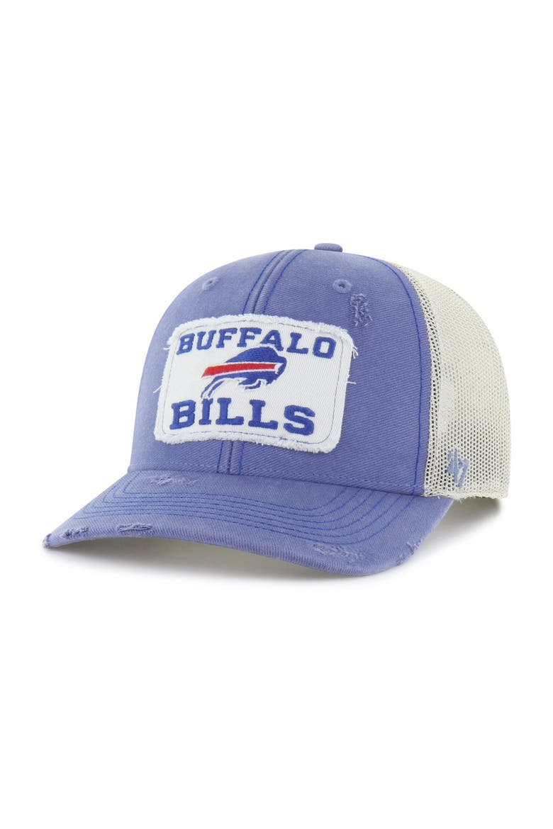 Men's '47 Blue Buffalo Bills Egremont Well-Worn Adjustable Trucker Hat, Main, color, Blue
