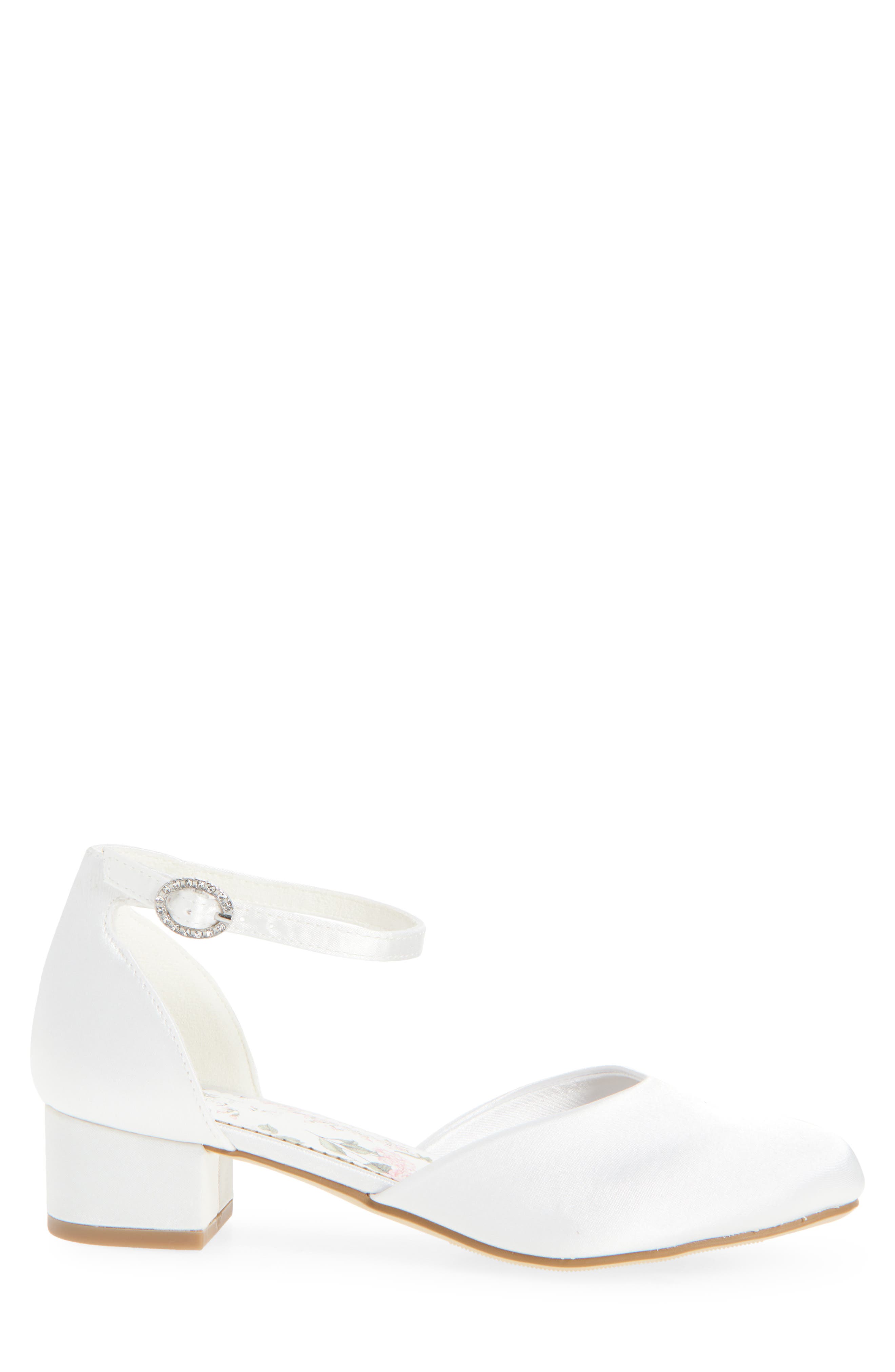 NEXT Kids
 Ankle Strap Pump, Alternate, color, White
