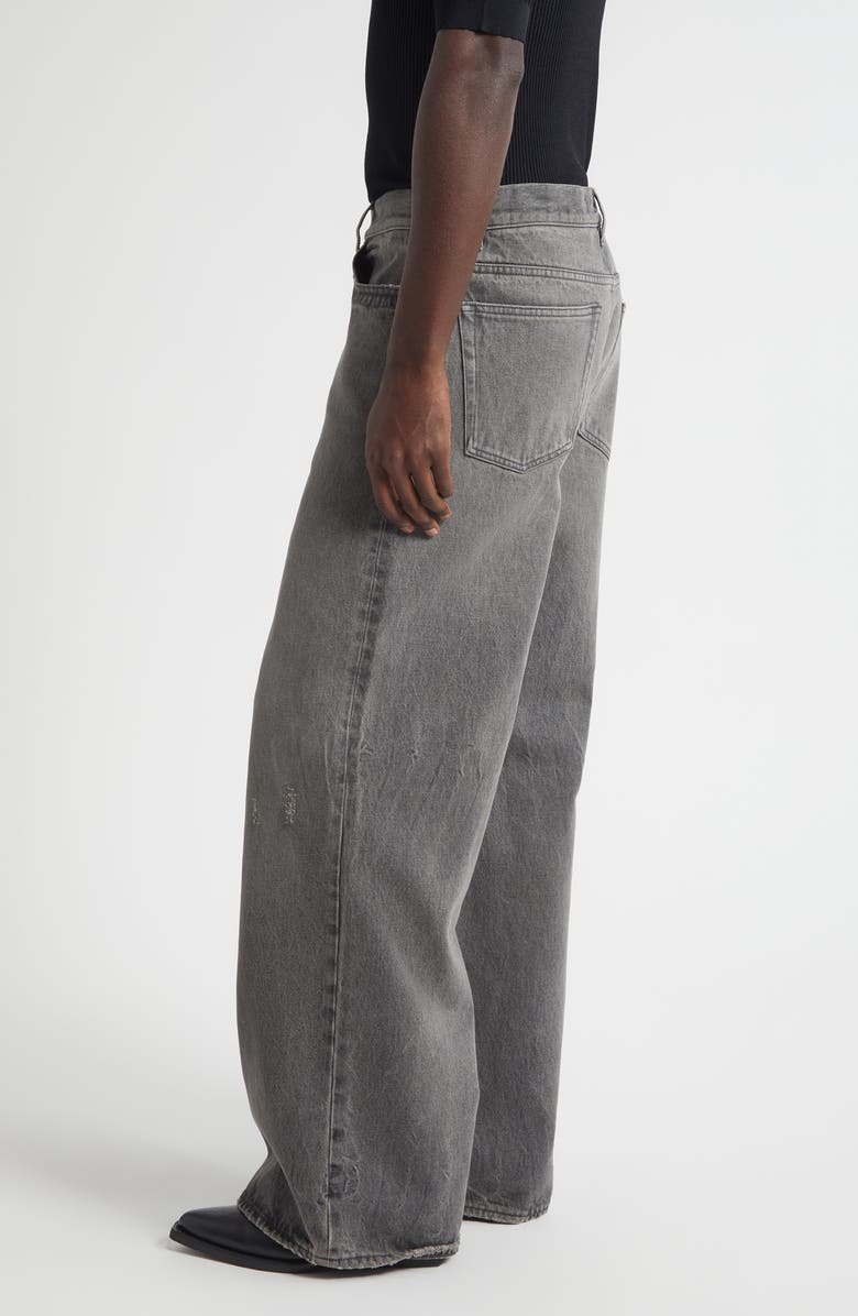 Golden Goose Journey Parker Wide Leg Jeans, Alternate, color, Grey