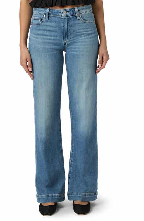 PAIGE Leenah High Waist Wide Leg Jeans