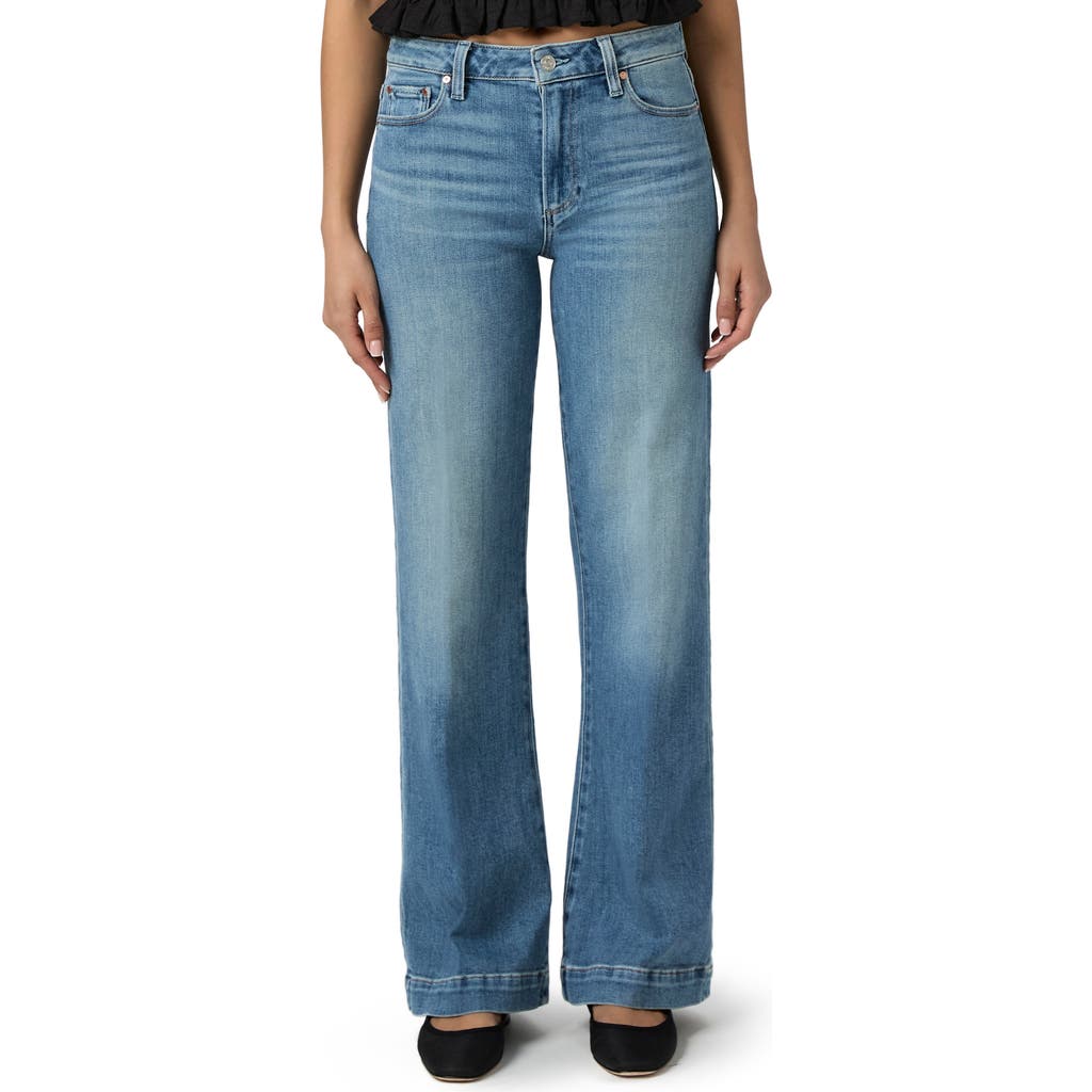 PAIGE PAIGE LEENAH HIGH WAIST WIDE LEG JEANS