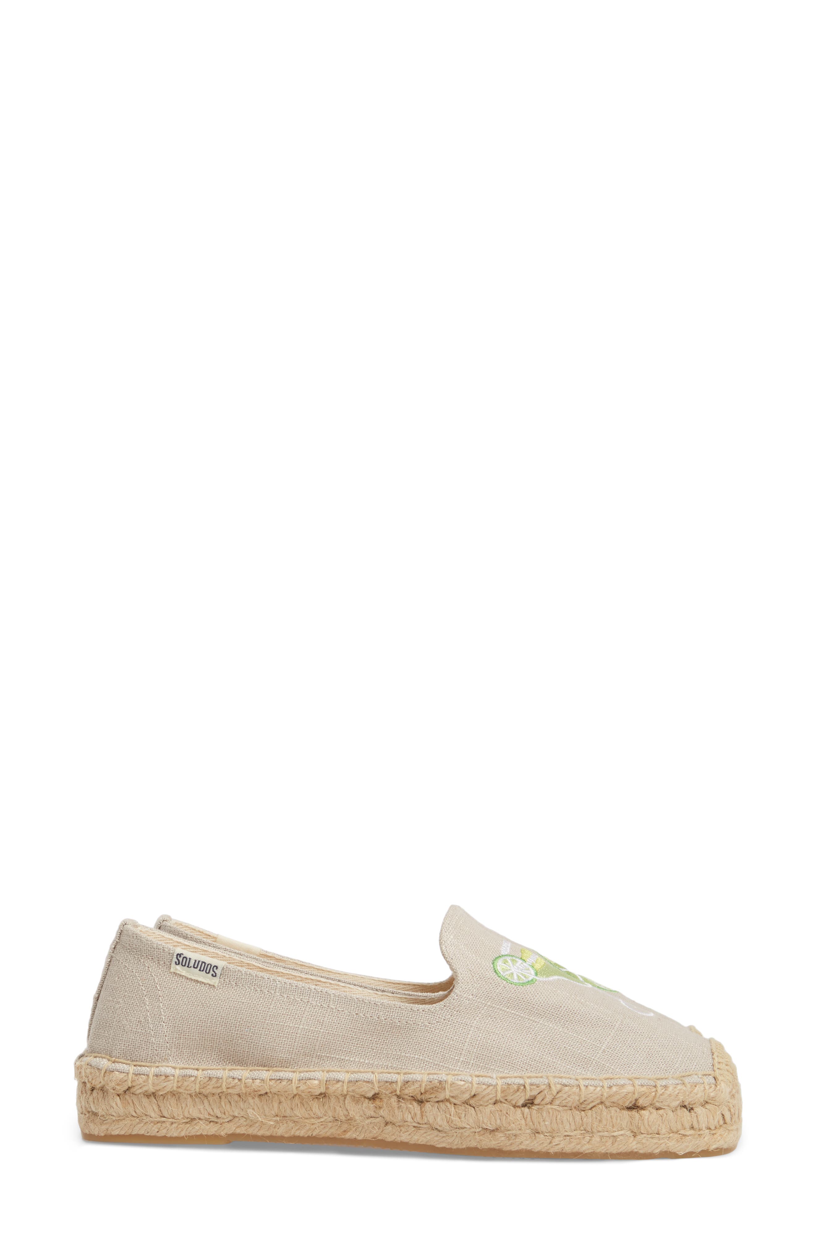 Soludos Margarita Platform Espadrille, Alternate, color, 