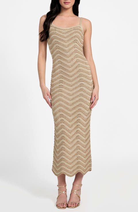 Vera Chevron Knit Dress