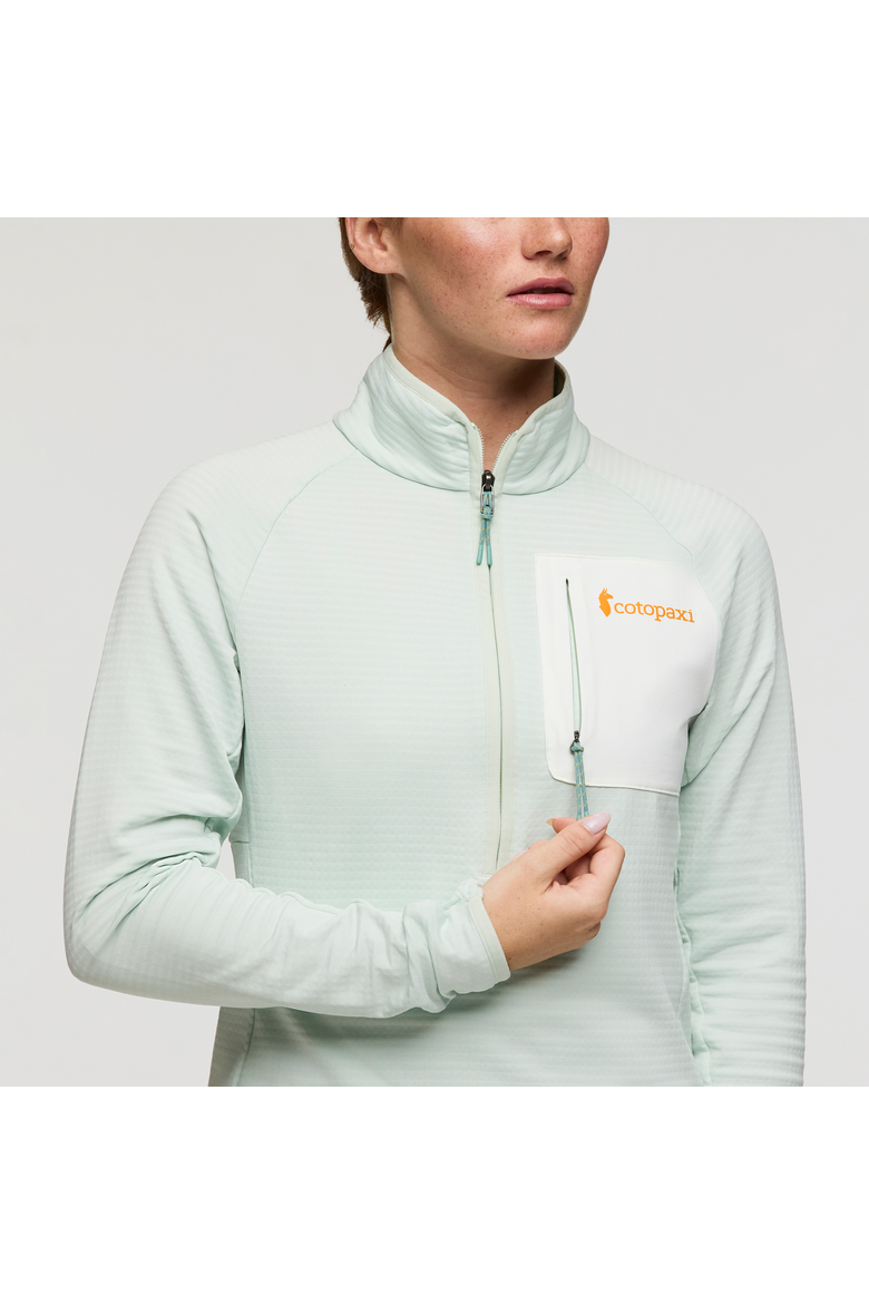 Otero Fleece Half-Zip Pullover - Women's, Alternate, color, Iceberg