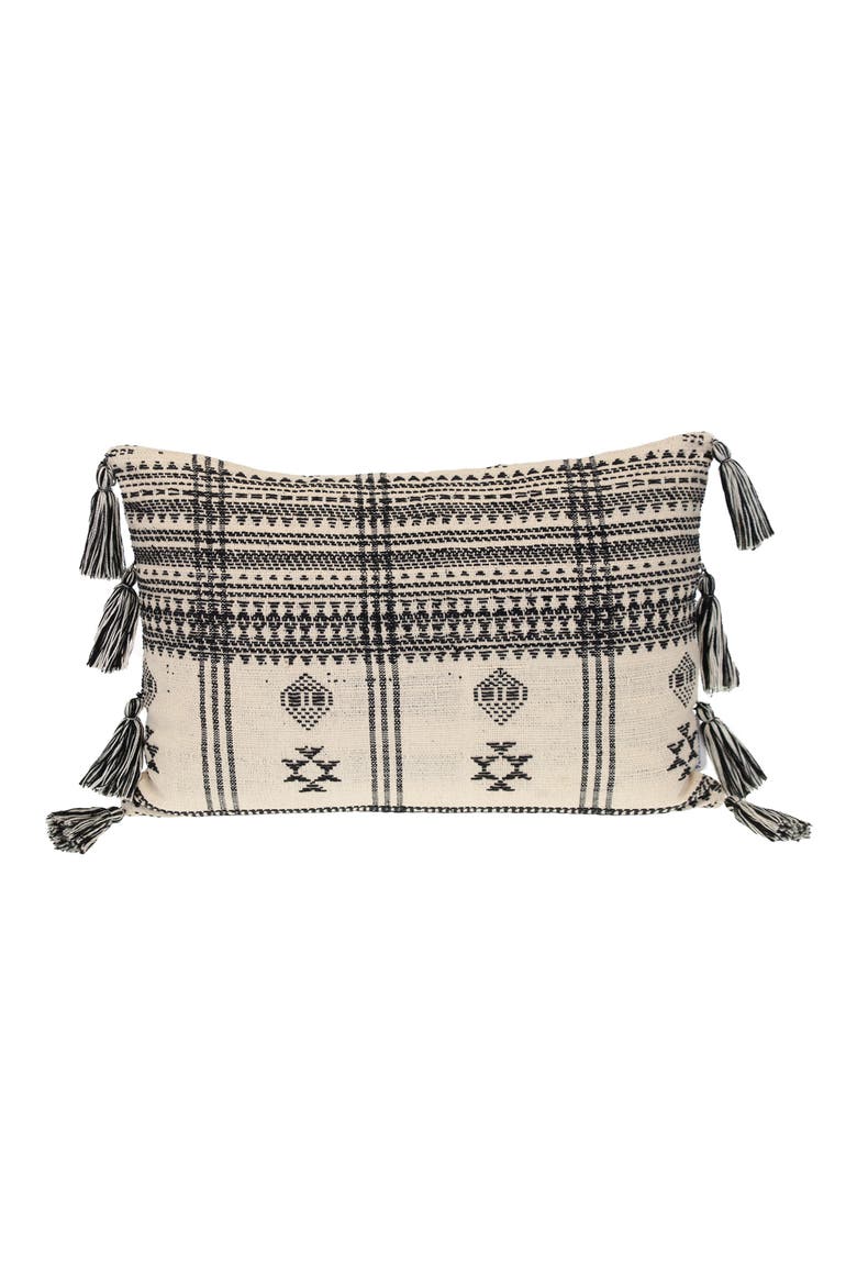 Geometric Accent Pillow, Main, color, BEIGE