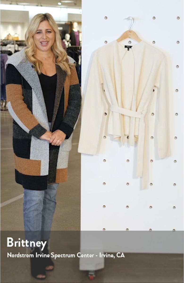 Felted Cardigan Jacket, sales video thumbnail