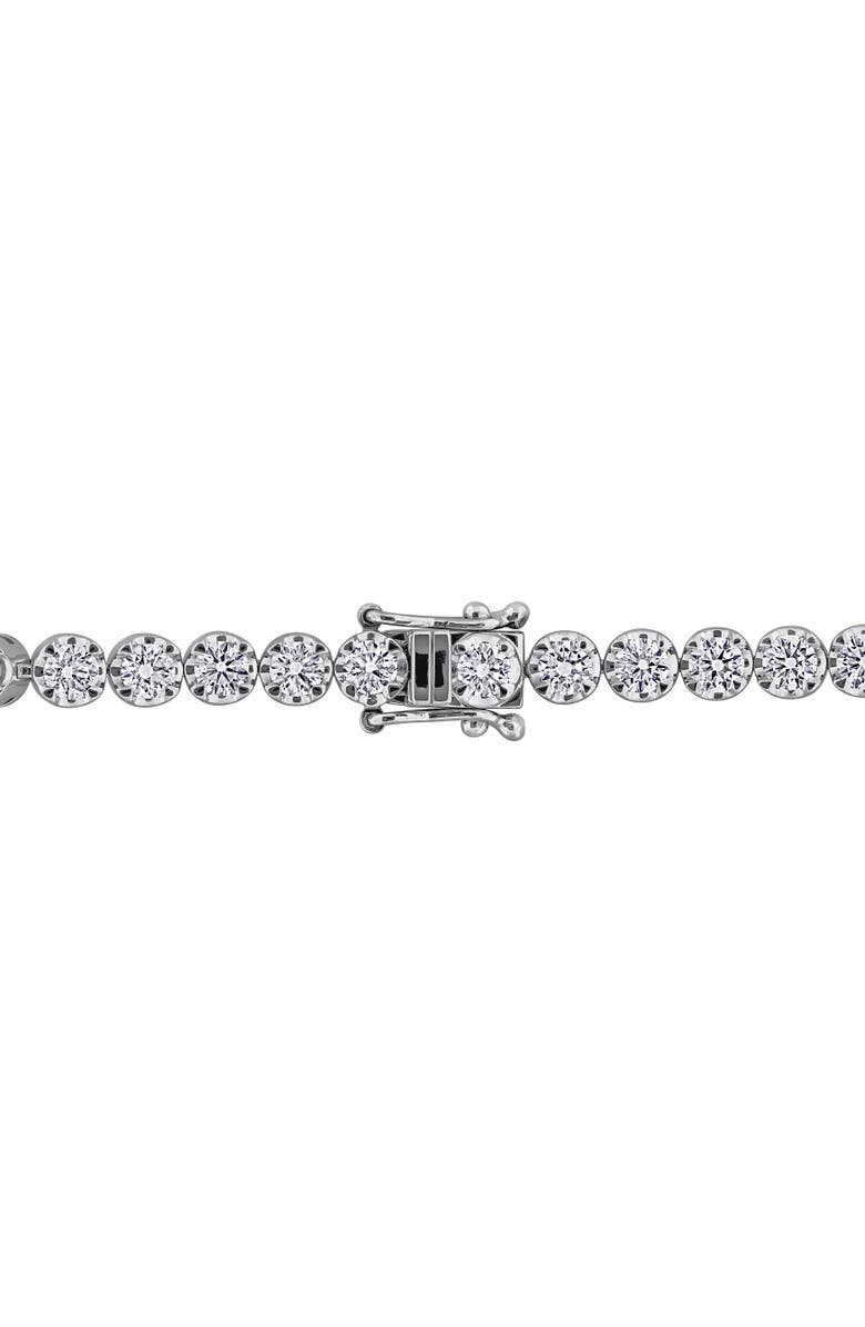 Julianna B. 4 1/5ct. t.w. Lab-Grown Diamond Tennis Bracelet 14k, Alternate, color, White Gold