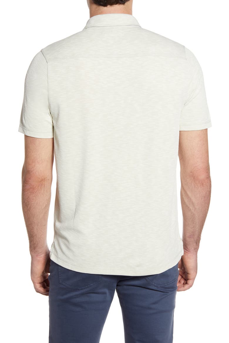 Palmetto Paradise Polo, Alternate, color, COCONUT CREAM