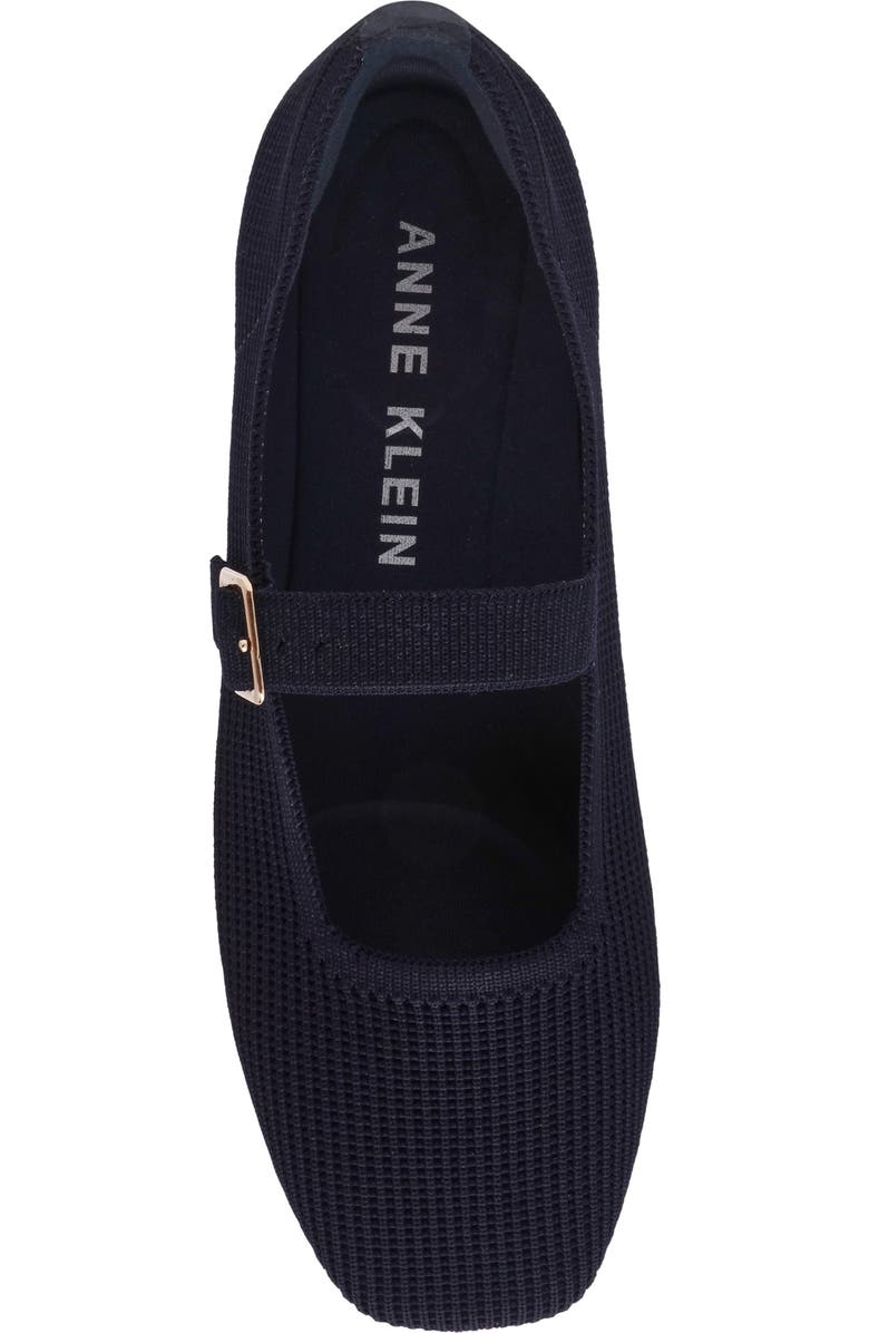 Anne Klein Mabel Mary Jane Flat, Alternate, color, Navy