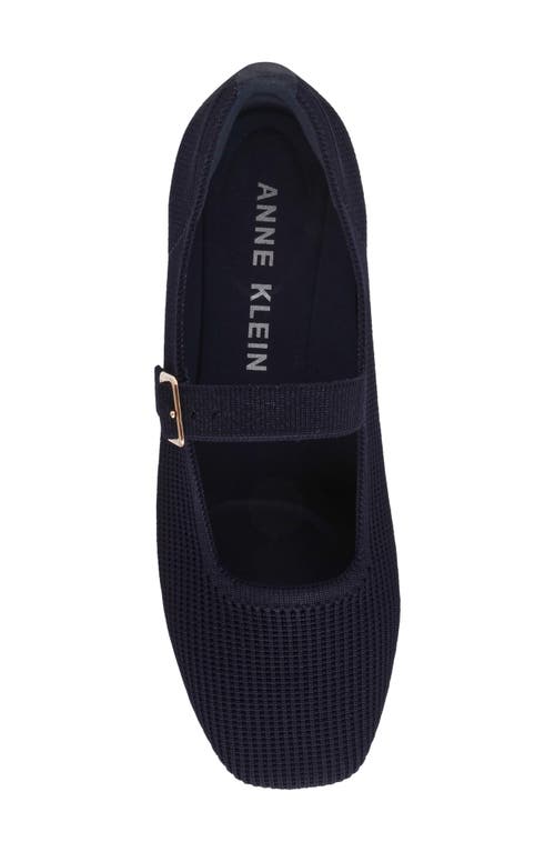 Anne Klein Mabel Mary Jane Flat In Blue