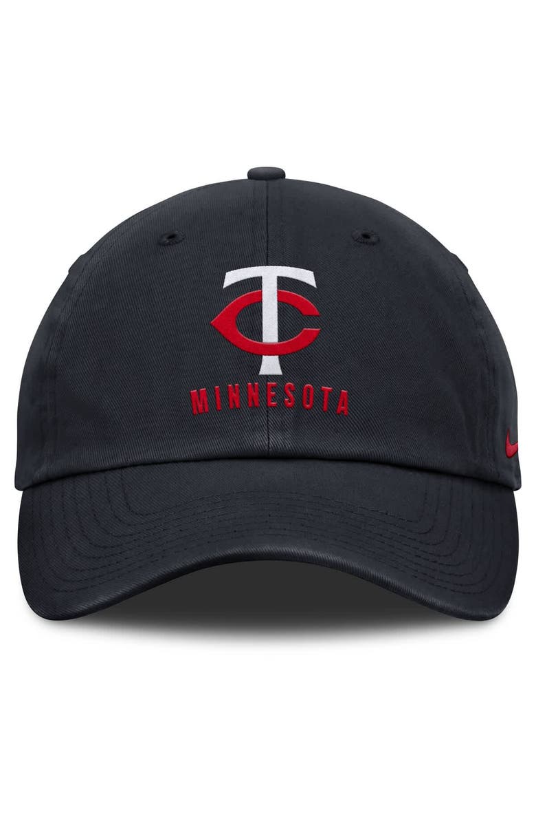Nike Men's Nike Navy Minnesota Twins Club Adjustable Hat, Alternate, color, Navy