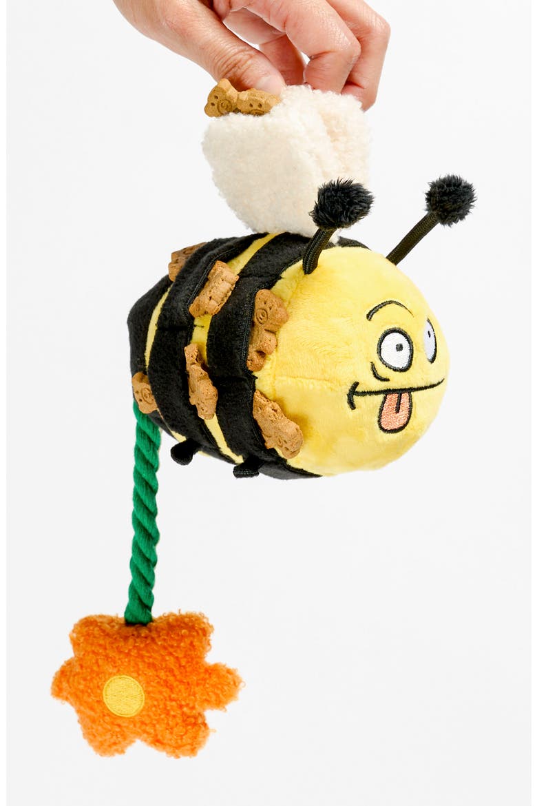 Bee Happy Nosework Toy, Alternate, color, YELLOW