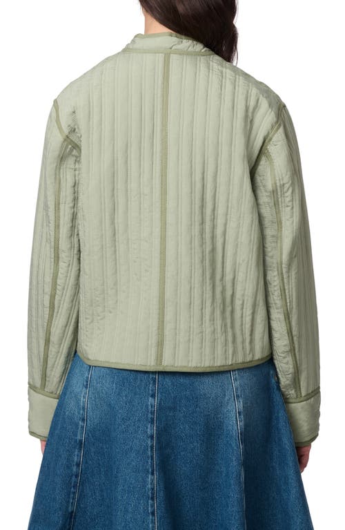 Bernardo Textured Quilted Button-up Jacket