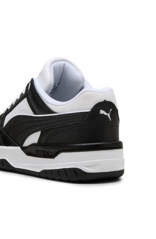 Puma Kids' Rebound Retro Low Top Sneaker In Black