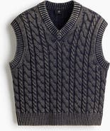 H&M Relaxed Fit Cotton Sweater Vest